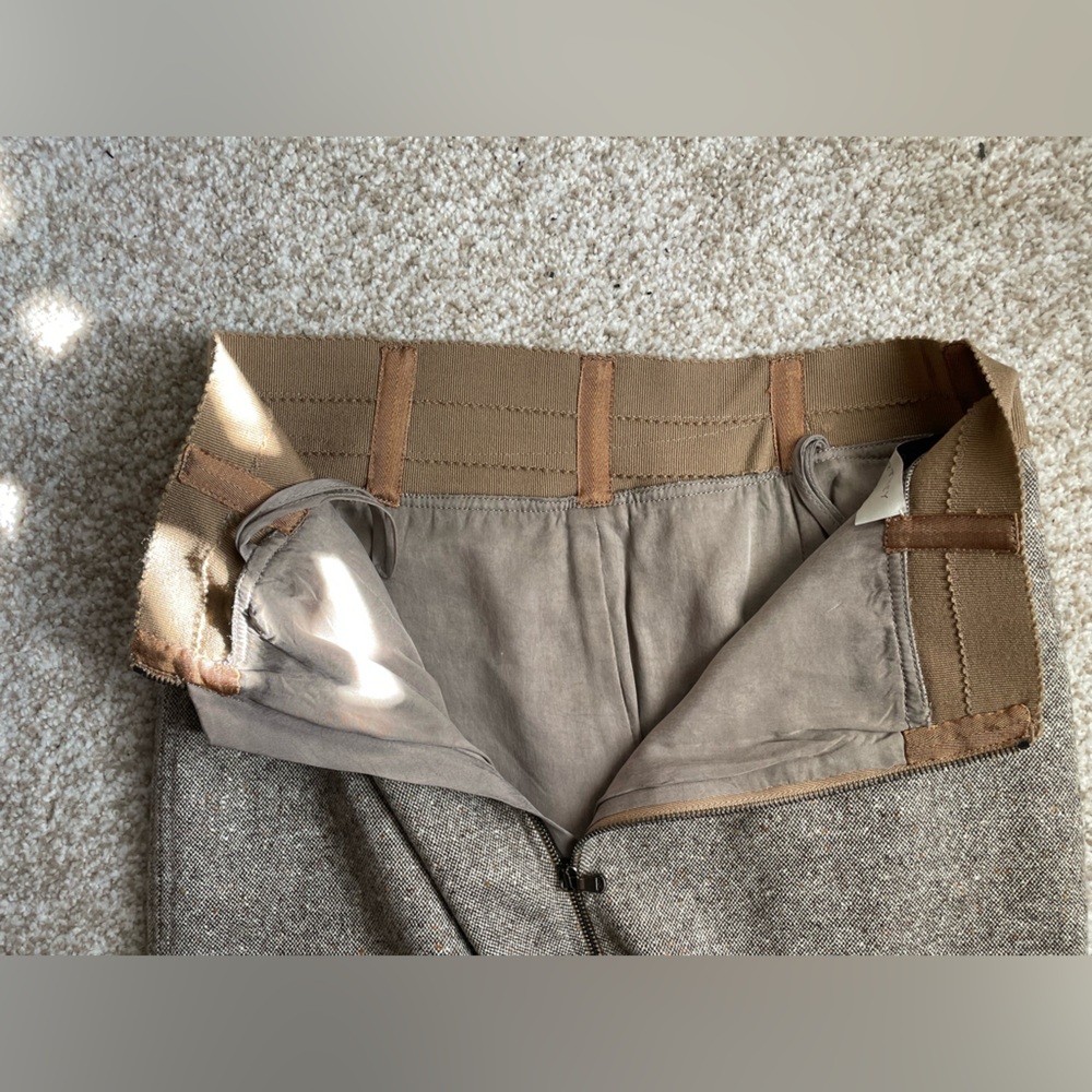 Stella McCartney Stunning Brown Tweed Skirt - Picture 6 of 11